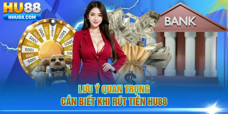 Lưu ý quan trọng cần biết khi rút tiền HU88